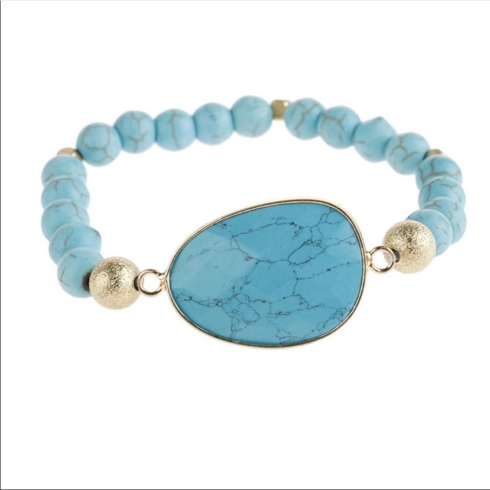 ✅ Natural Stone Stretch Bracelet - Picture 4 of 12
